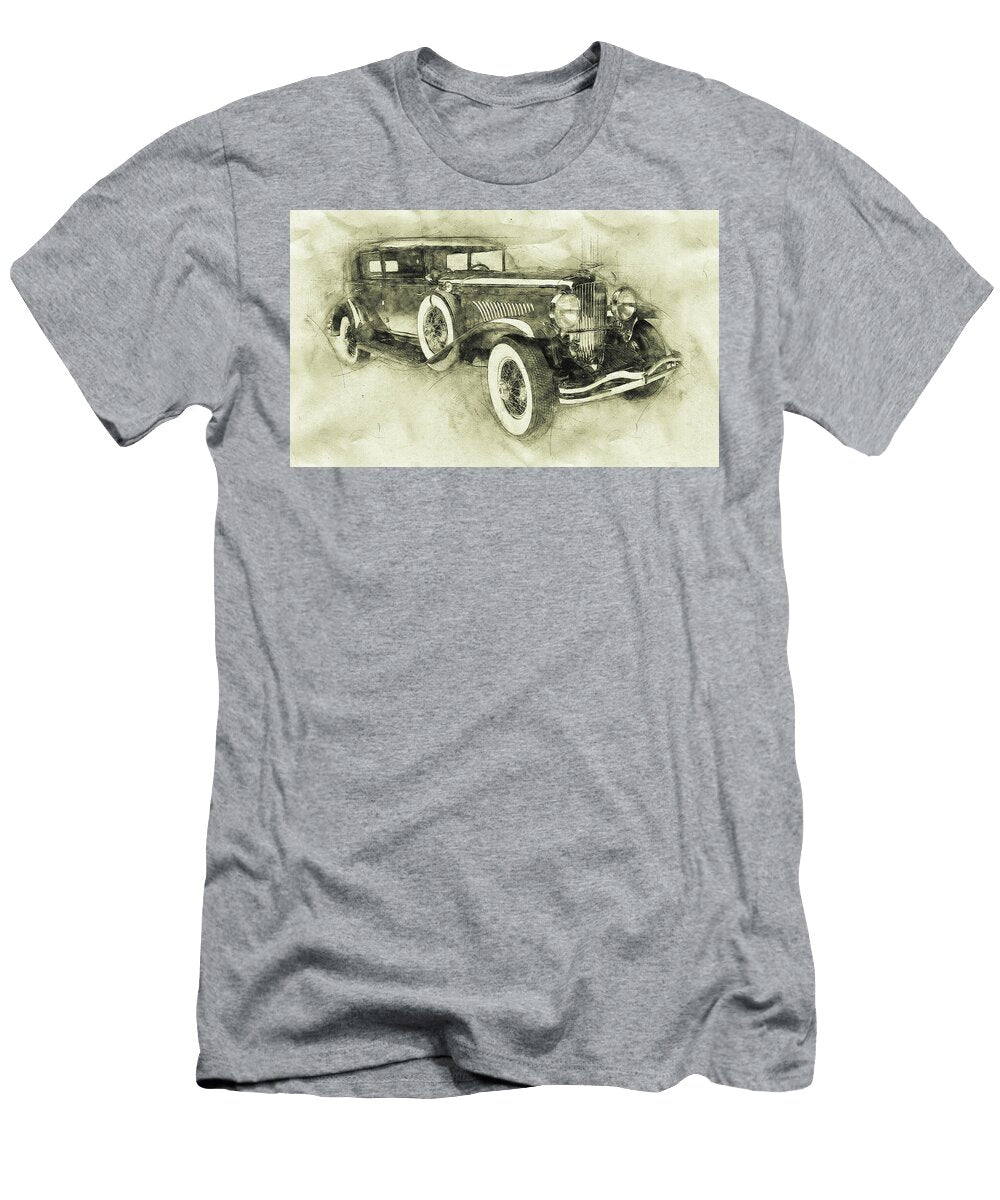 1 1928 Duesenberg Model J 3 Automotive Art Car Posters Studio Grafiikka T-Shirt