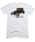 1 1928 Ford Model a 5 Window Coupe Gestalt Imagery T-Shirt