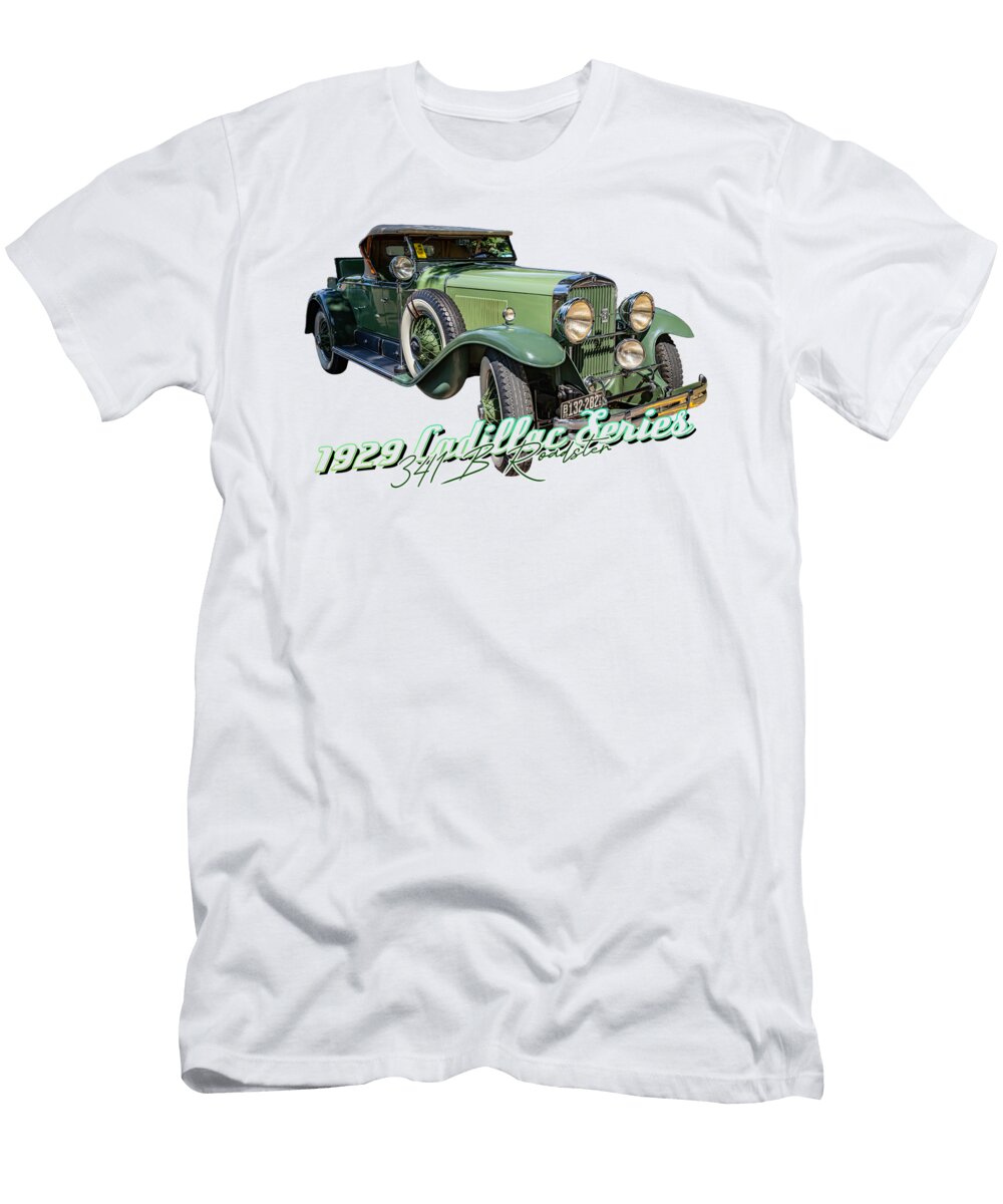 1 1929 Cadillac Series 341b Roadster Gestalt Imagery T-Shirt