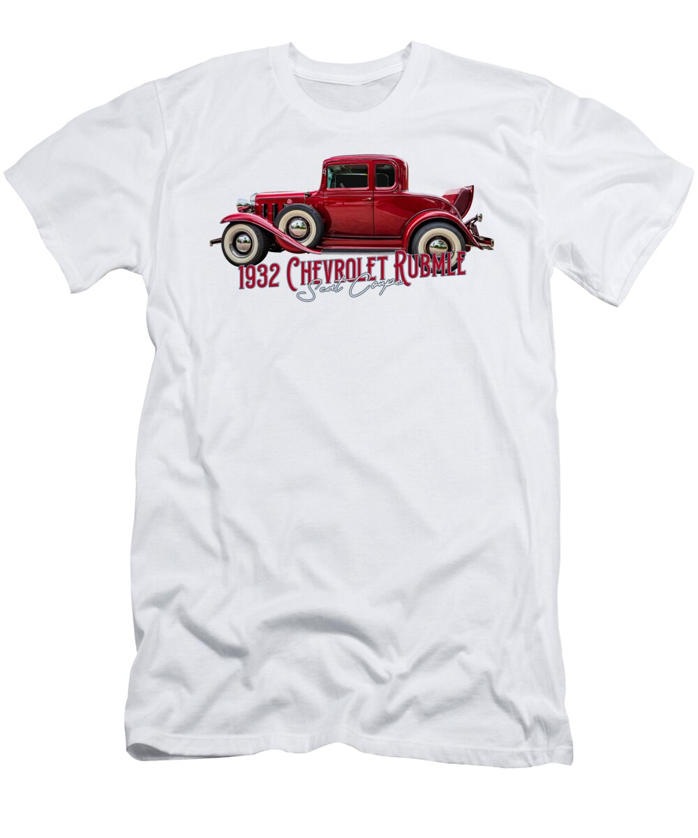 1 1932 Chevrolet Rumble Seat Coupe Gestalt Imagery T-Shirt