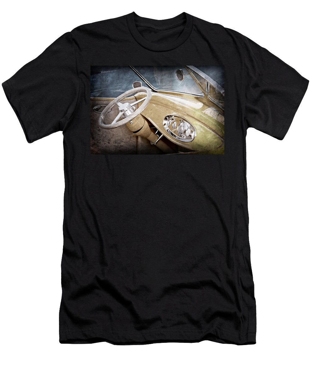 1 1932 Ford Roadster Steering Wheel Jill Reger T-Shirt