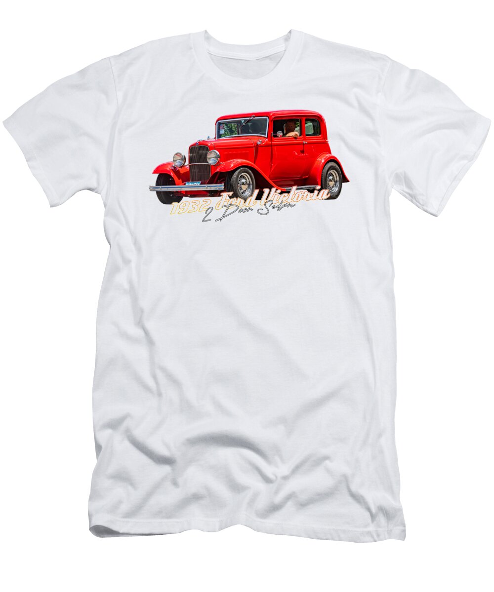 1 1932 Ford Victoria 2 Door Sedan Gestalt Imagery T-Shirt