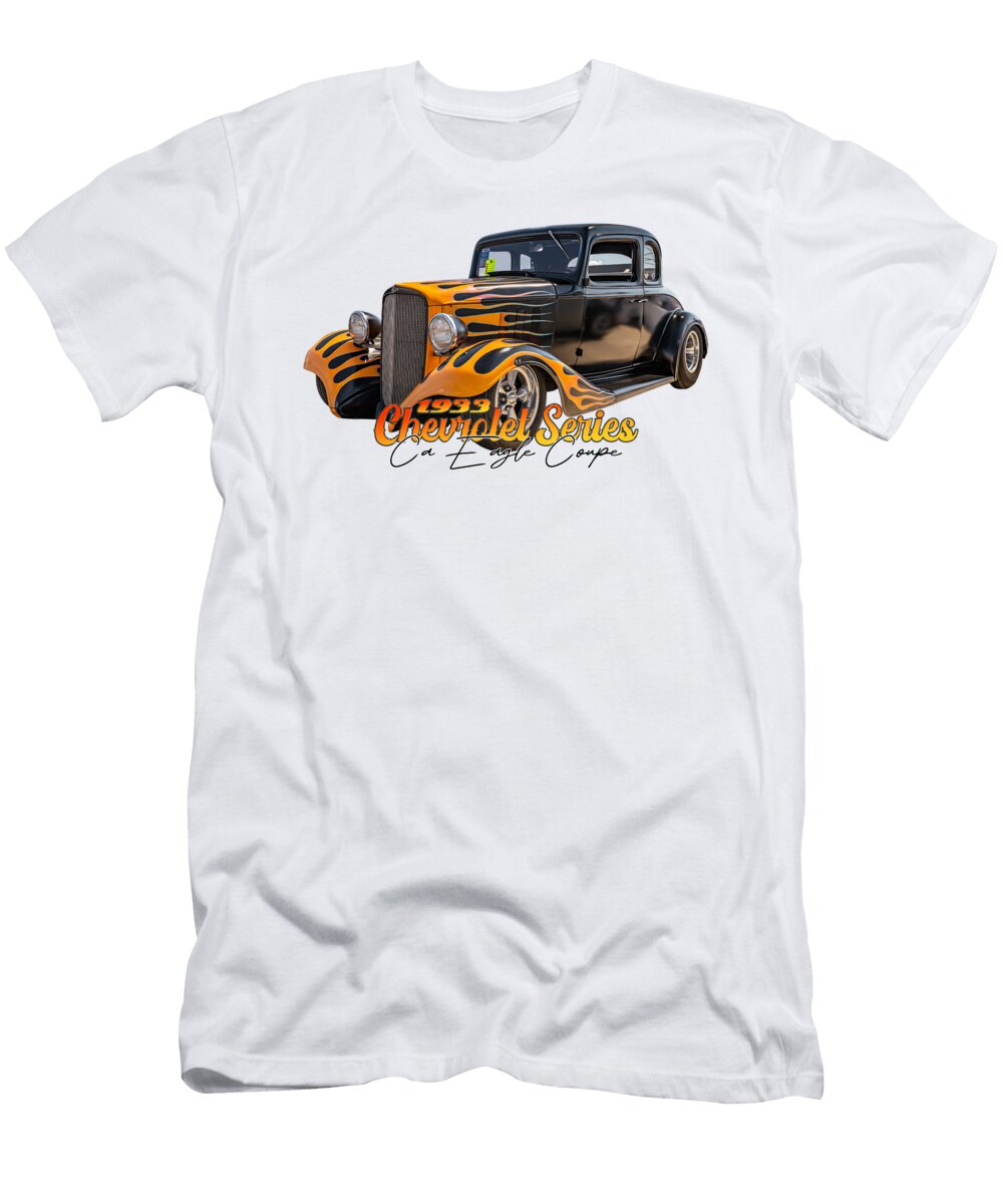 1 1933 Chevrolet Series Ca Eagle Coupe Gestalt Imagery T-Shirt