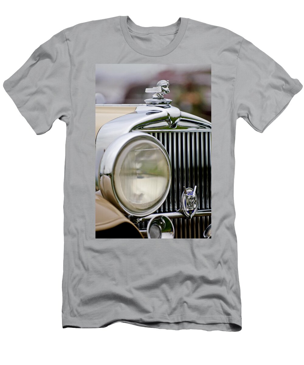 1 1933 Stutz Dv 32 Lebaron Roadster Hood Ornament Jill Reger T-Shirt