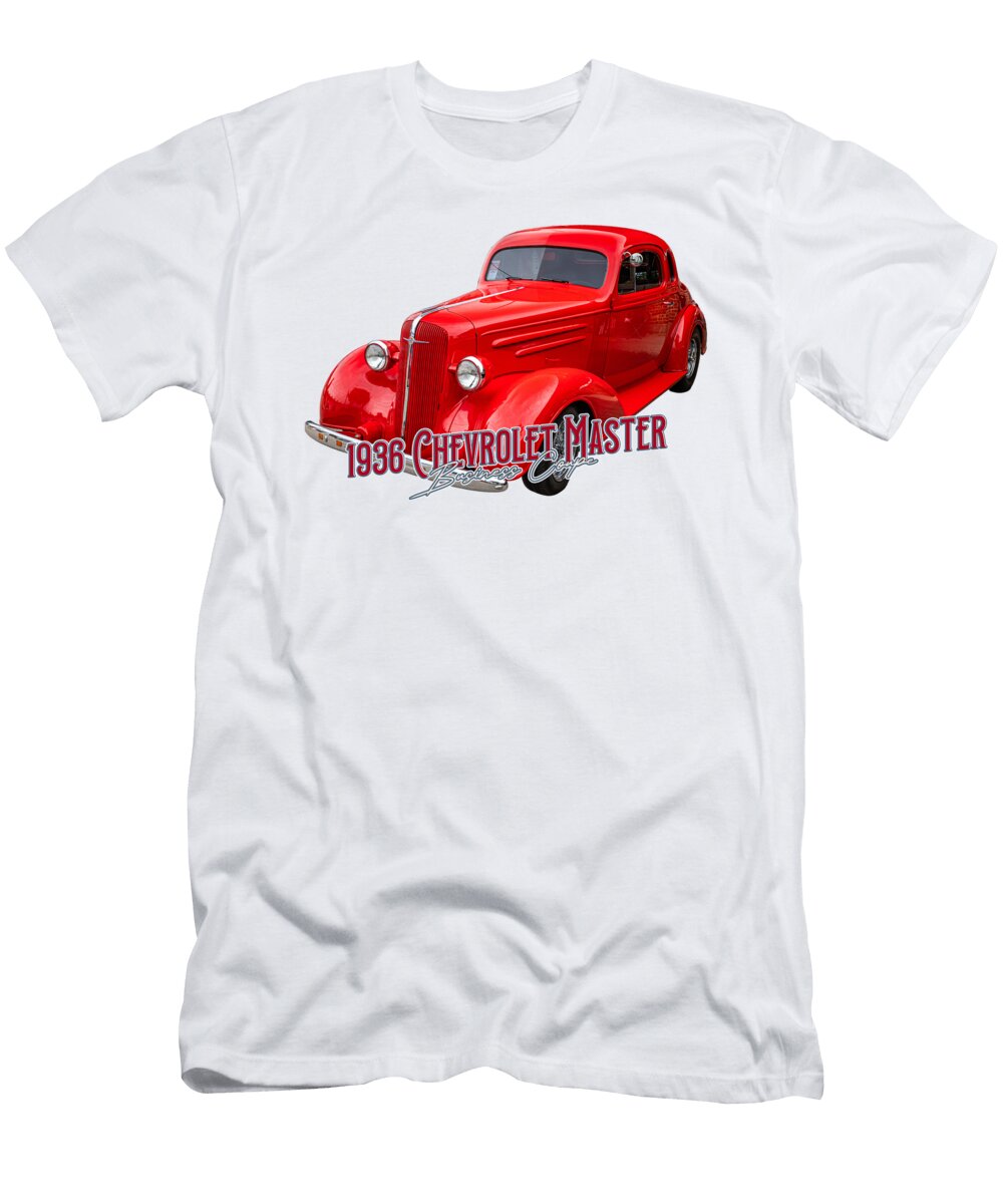 1 1936 Chevrolet Master Deluxe Business Coupe Gestalt Imagery T-Shirt