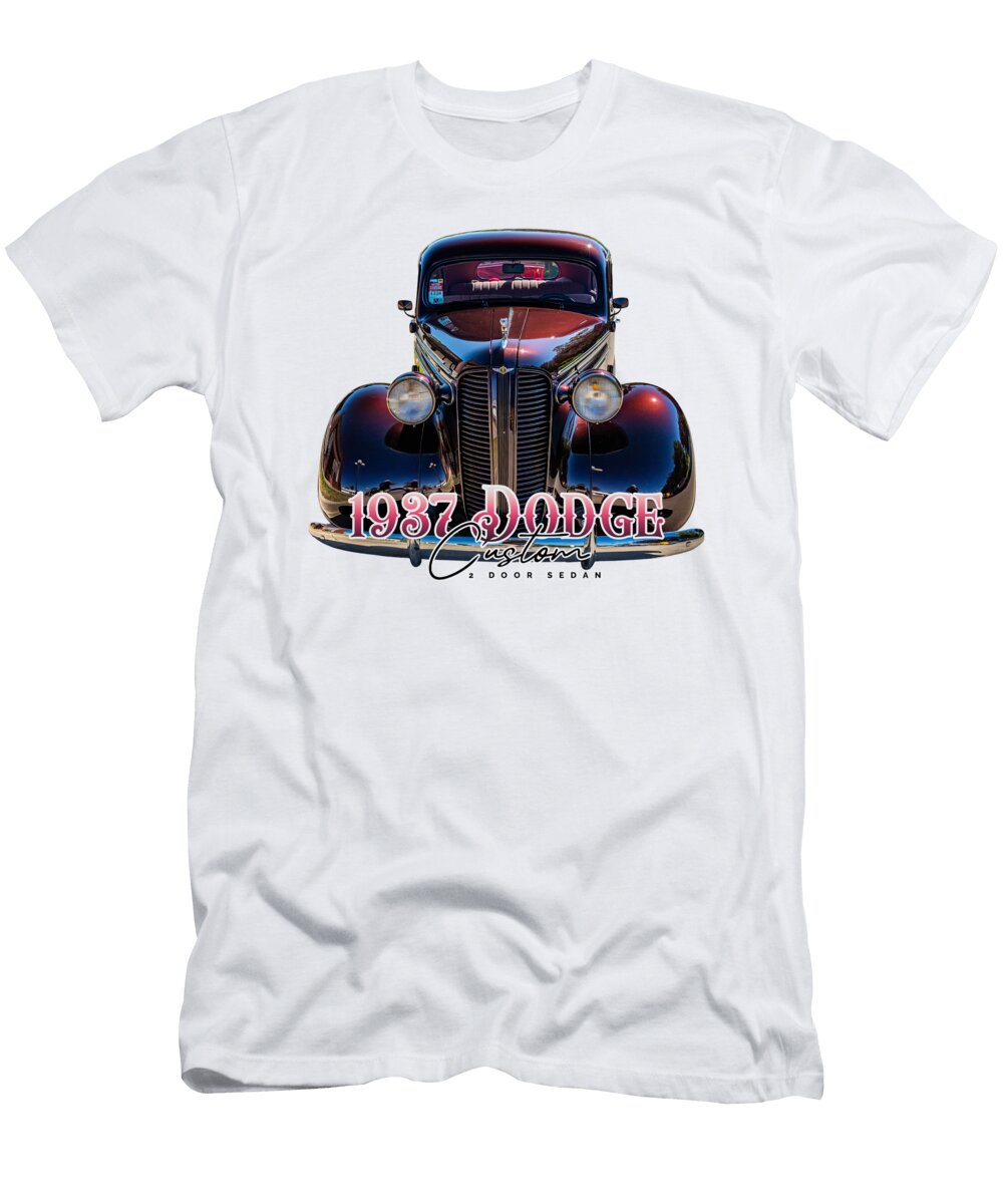 1 1937 Dodge Custom 2 Door Sedan Gestalt Imagery T-Shirt