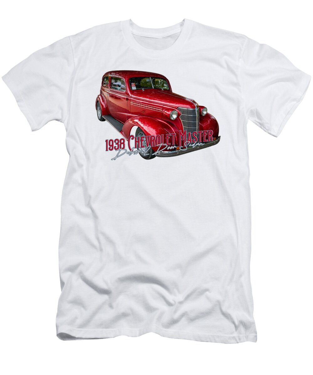 1 1938 Chevrolet Master Deluxe 2 Door Sedan Gestalt Imagery T-Shirt