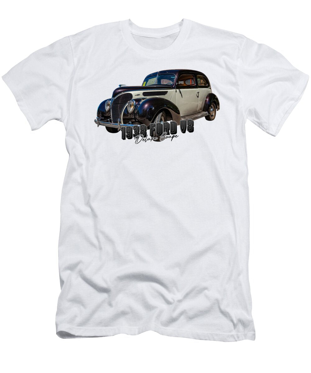 1 1938 Ford V8 Deluxe Coupe Gestalt Imagery T-Shirt