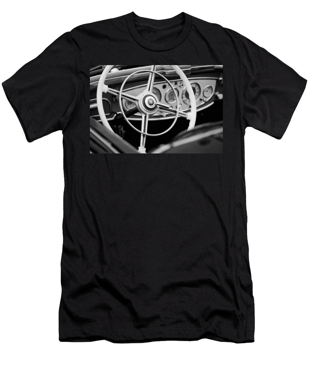 1 1938 Mercedes Benz 540k Special Roadster Steering Wheel Jill Reger T-Shirt