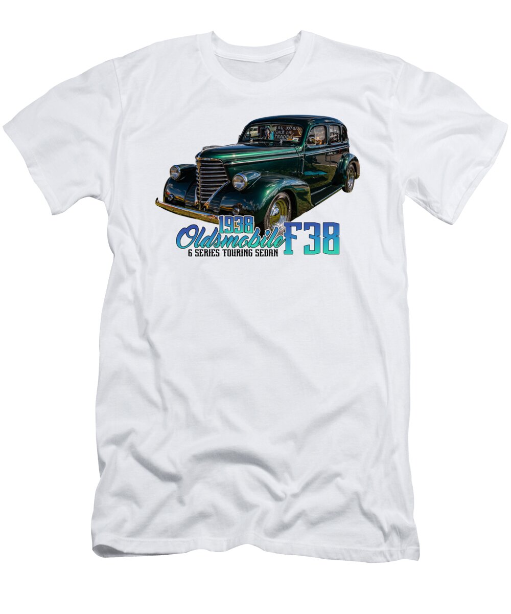 1 1938 Oldsmobile F38 6 Series Touring Sedan Gestalt Imagery T-Shirt