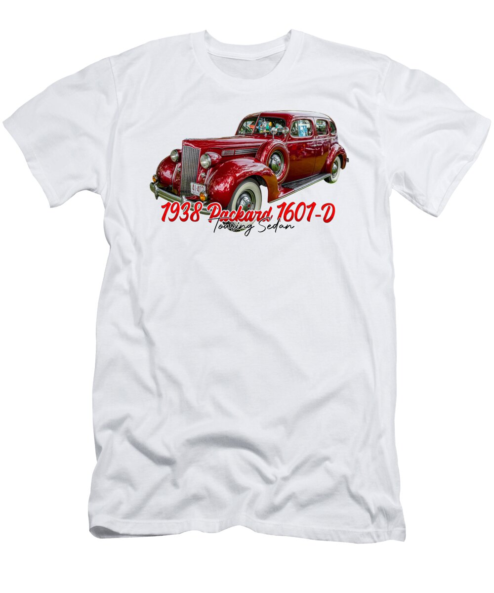 1 1938 Packard 1601 D Touring Sedan Gestalt Imagery T-Shirt