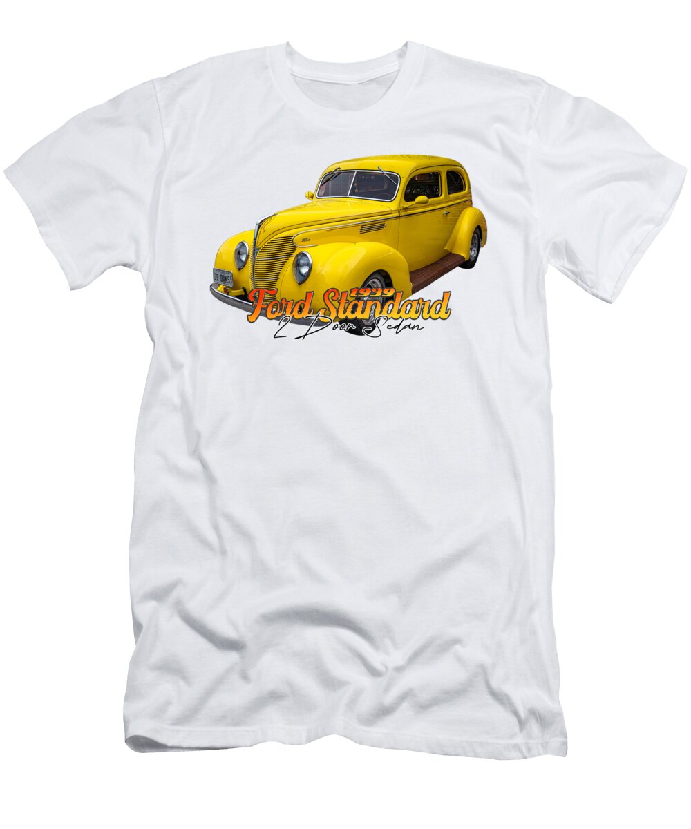 1 1939 Ford Standard 2 Door Sedan Gestalt Imagery T-Shirt