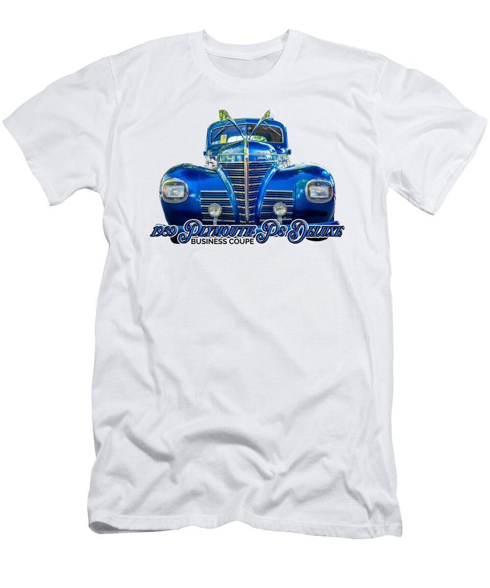 1 1939 Plymouth P8 Deluxe Business Coupe Gestalt Imagery T-Shirt