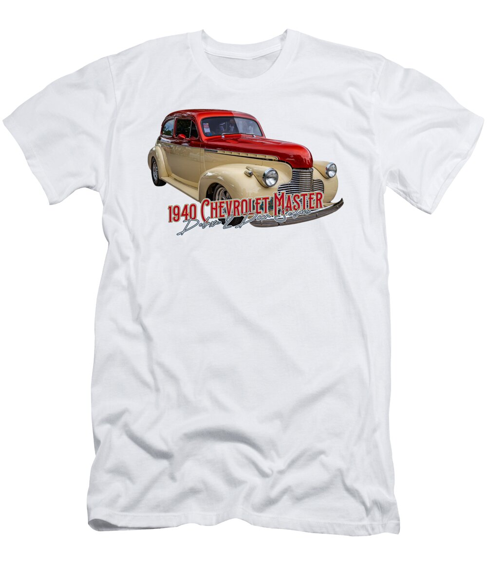 1 1940 Chevrolet Master Deluxe 2 Door Sedan Gestalt Imagery T-Shirt