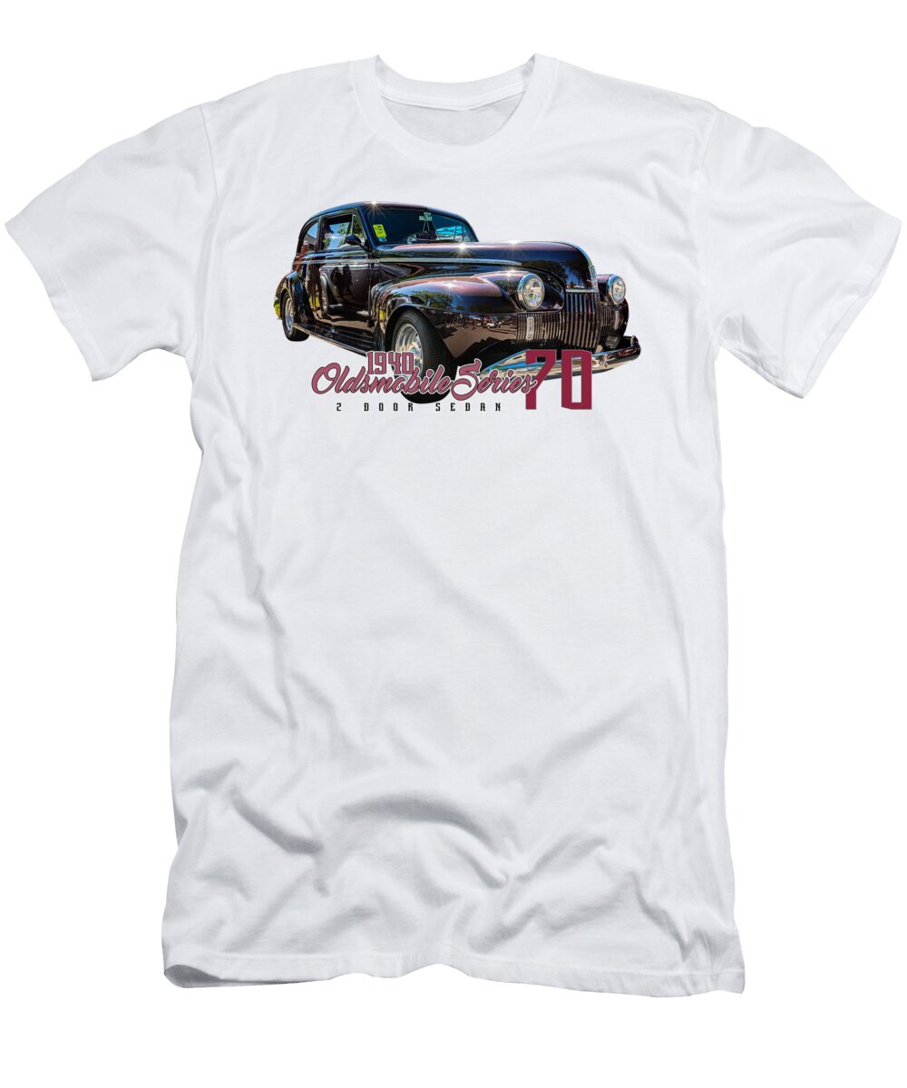 1 1940 Oldsmobile Series 70 2 Door Sedan Gestalt Imagery T-Shirt