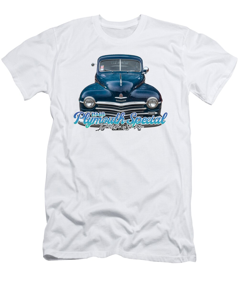 1 1948 Plymouth Special Deluxe Sedan Gestalt Imagery T-Shirt