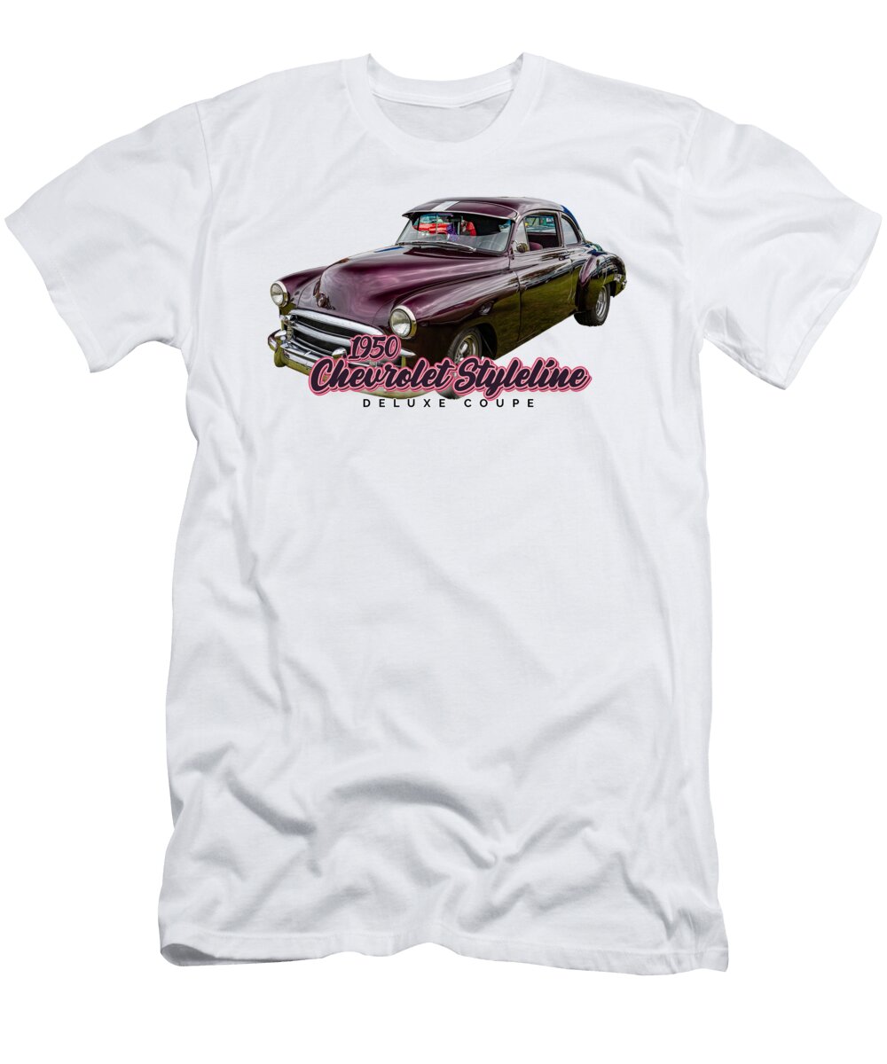 1 1950 Chevrolet Styleline Deluxe Coupe Gestalt Imagery T-Shirt