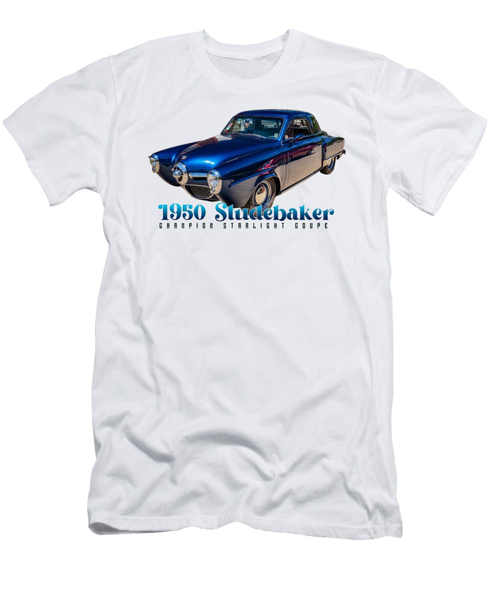 1 1950 Studebaker Champion Starlight Coupe Gestalt Imagery T-Shirt