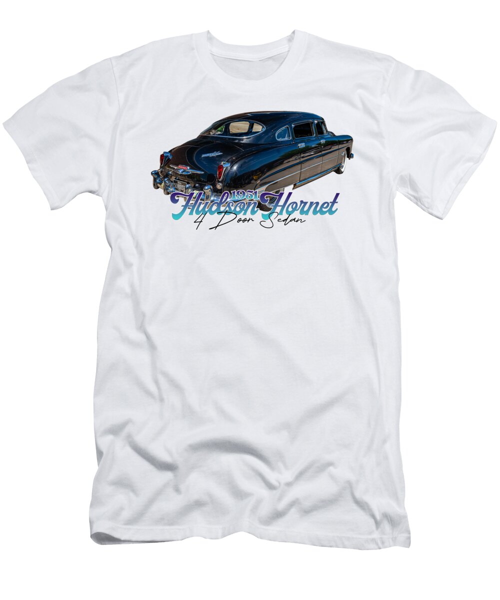 1 1951 Hudson Hornet 4 Door Sedan Gestalt Imagery T-Shirt