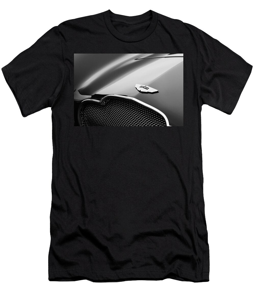 1 1953 Aston Martin Db2 4 Bertone Roadster Hood Emblem Jill Reger T-Shirt
