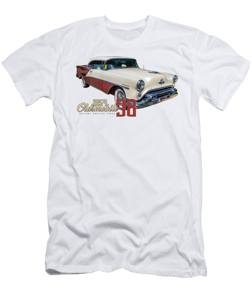 1 1954 Oldsmobile 98 Holiday Hardtop Coupe Gestalt Imagery T-Shirt