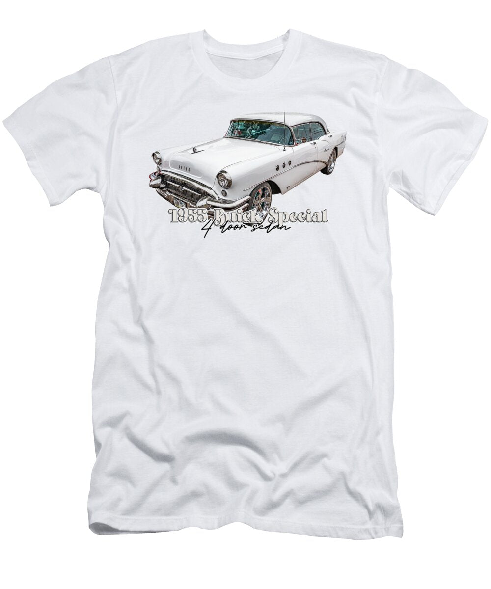 1 1955 Buick Special 4 Door Sedan Gestalt Imagery T-Shirt