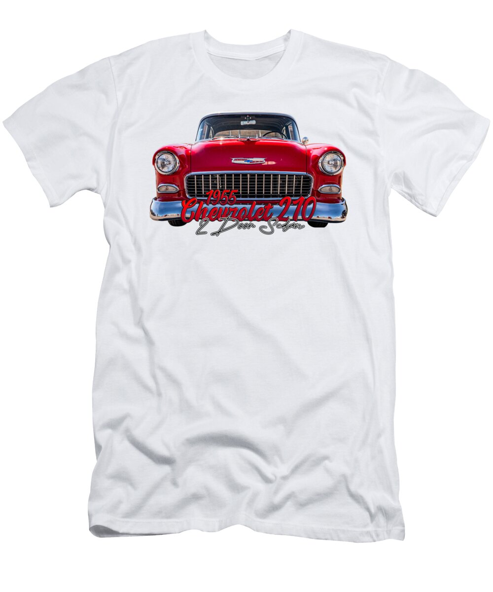 1 1955 Chevrolet 210 2 Door Sedan Gestalt Imagery T-Shirt
