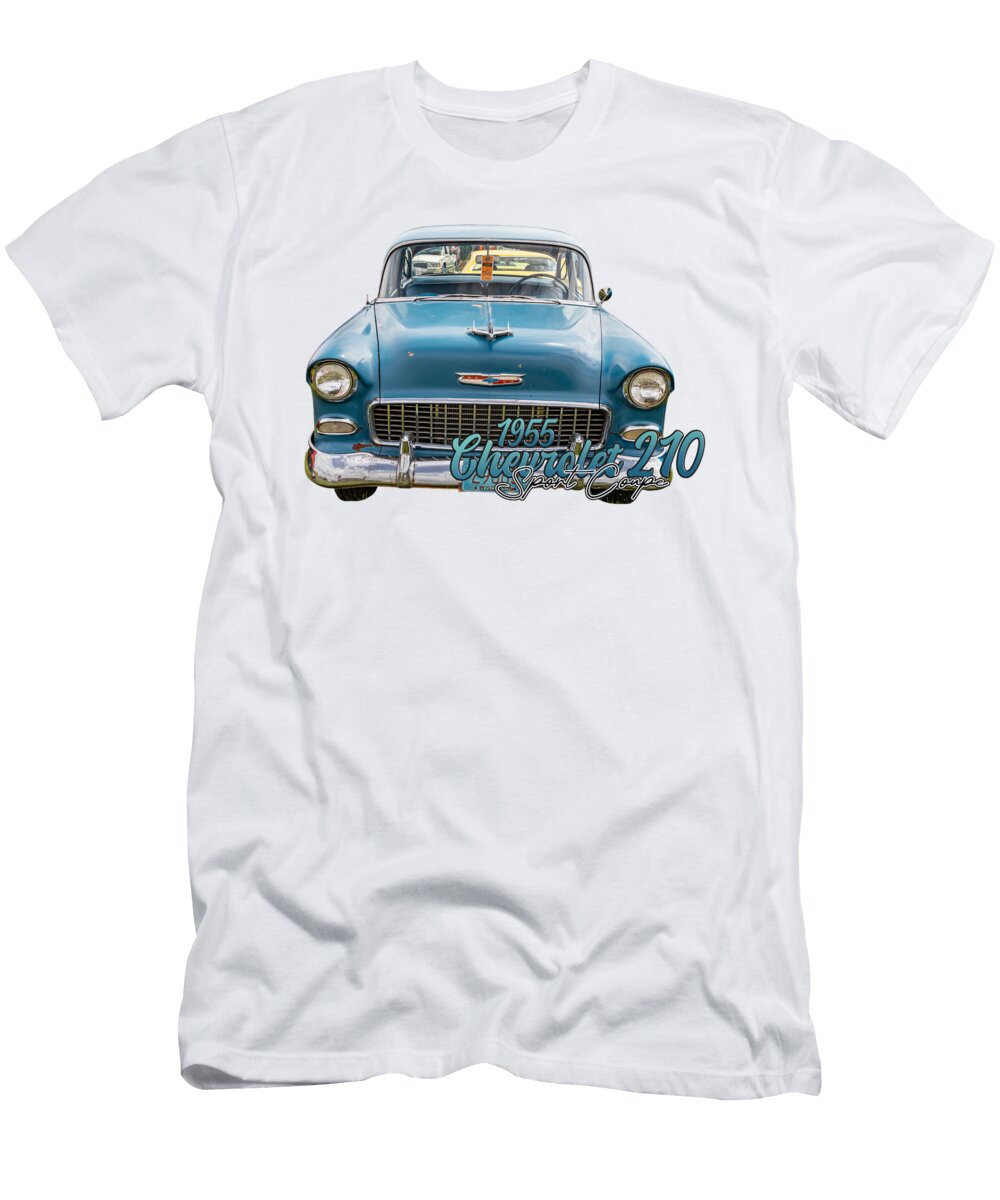 1 1955 Chevrolet 210 Sport Coupe Gestalt Imagery T-Shirt