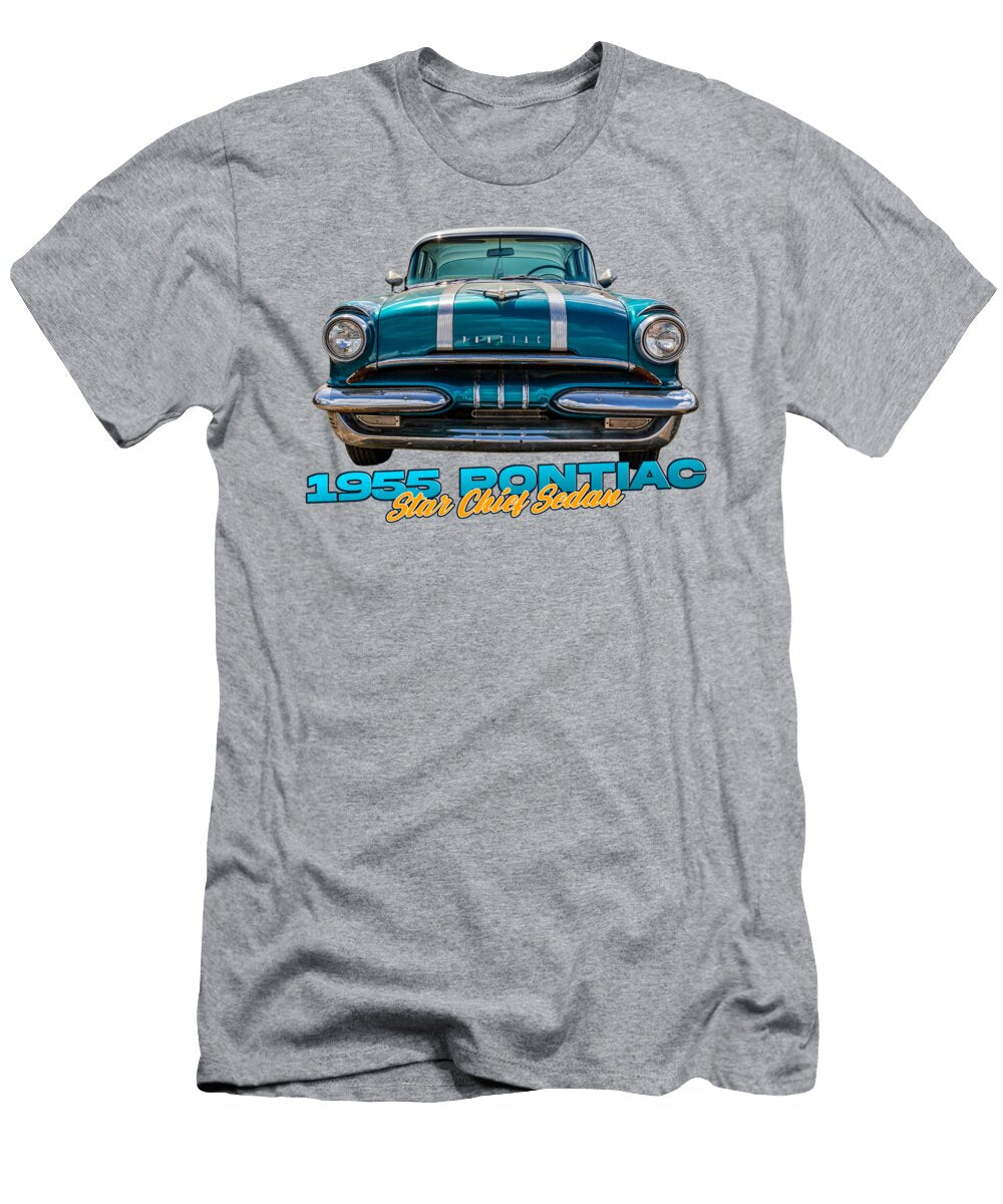 1 1955 Pontiac Star Chief Sedan Gestalt Imagery T-Shirt