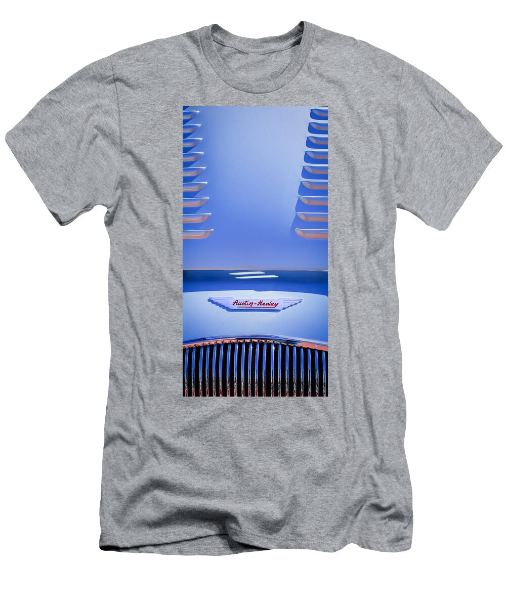 1 1956 Austin Healey 100m Bn2 Factory Le Mans Competition Roadster Hood Emblem Jill Reger T-Shirt
