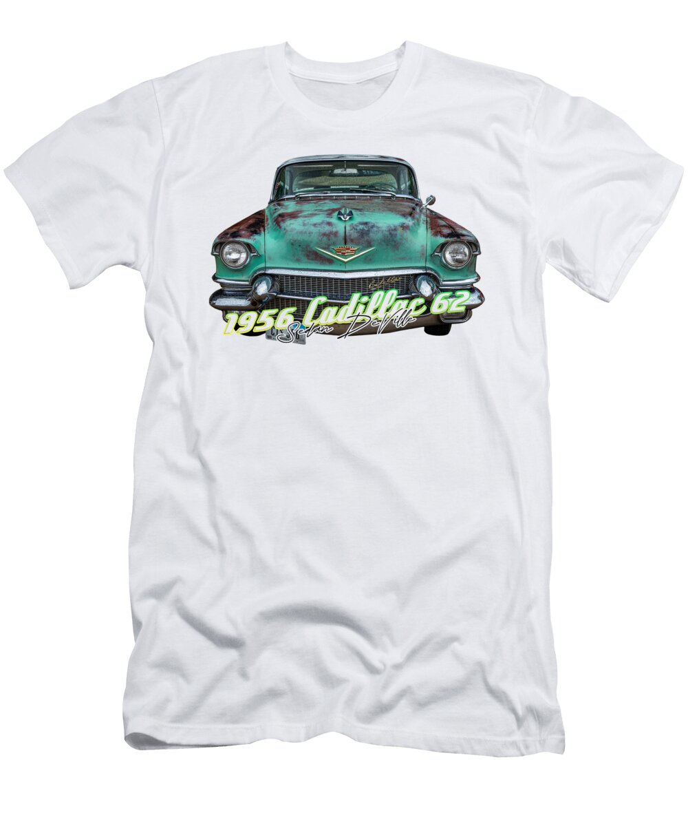 1 1956 Cadillac 62 Sedan Deville Gestalt Imagery T-Shirt