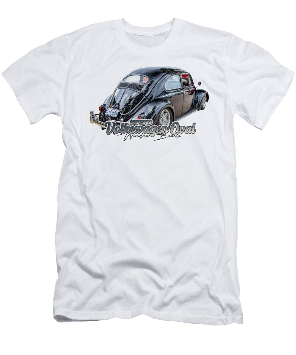 1 1956 Volkswagen Oval Window Beetle Gestalt Imagery T-Shirt