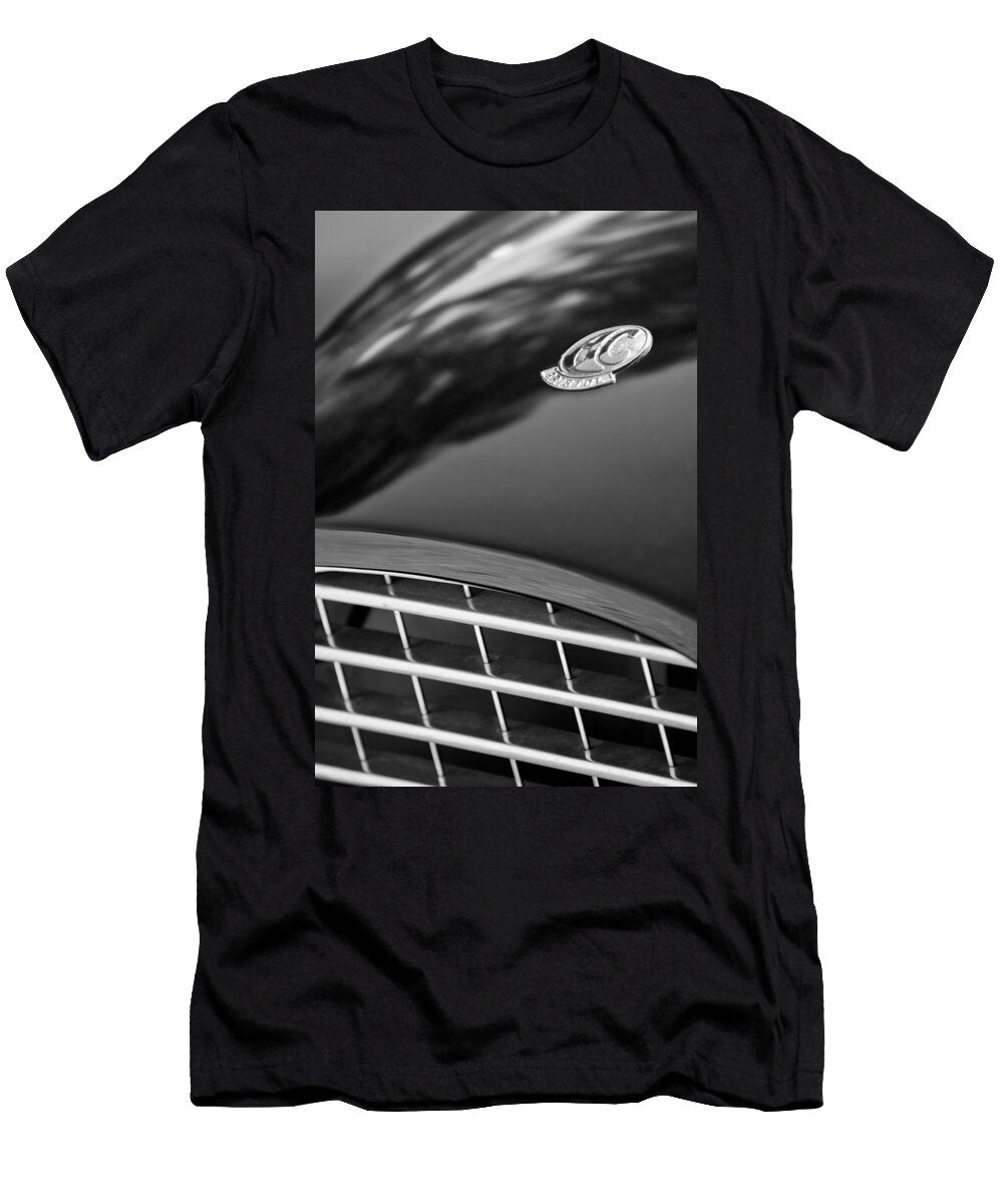 1 1957 Ac Ace Bristol Roadster Hood Emblem Jill Reger T-Shirt