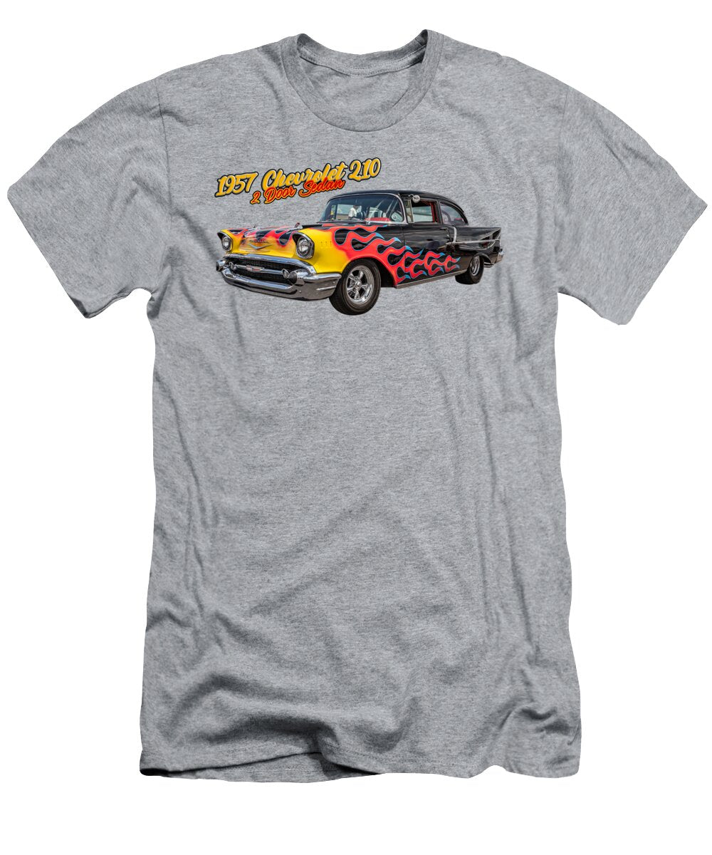 1 1957 Chevrolet 210 2 Door Sedan Gestalt Imagery T-Shirt