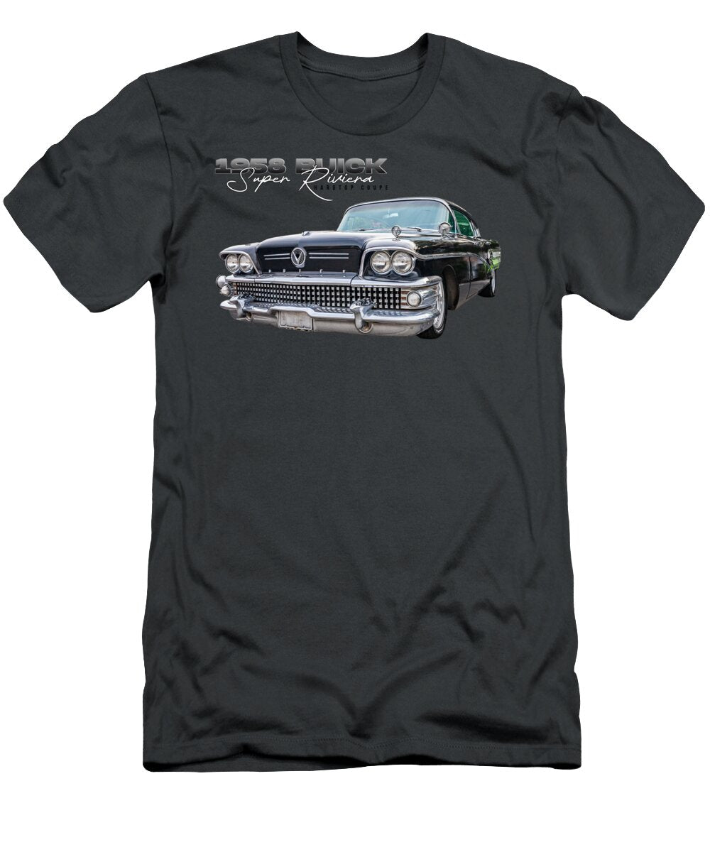 1 1958 Buick Super Riviera Hardtop Sedan Gestalt Imagery T-Shirt