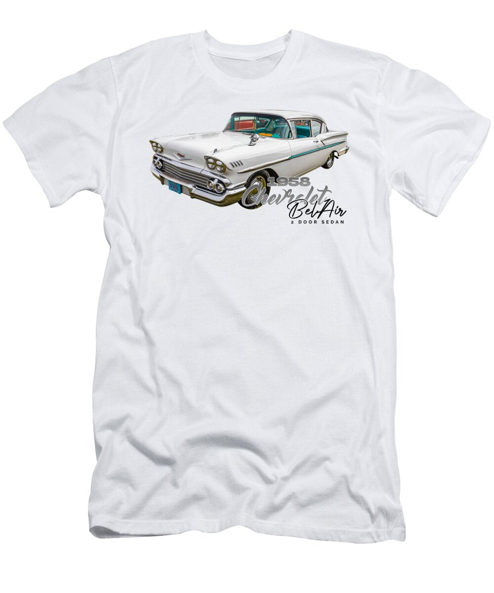 1 1958 Chevrolet Belair 2 Door Sedan Gestalt Imagery T-Shirt