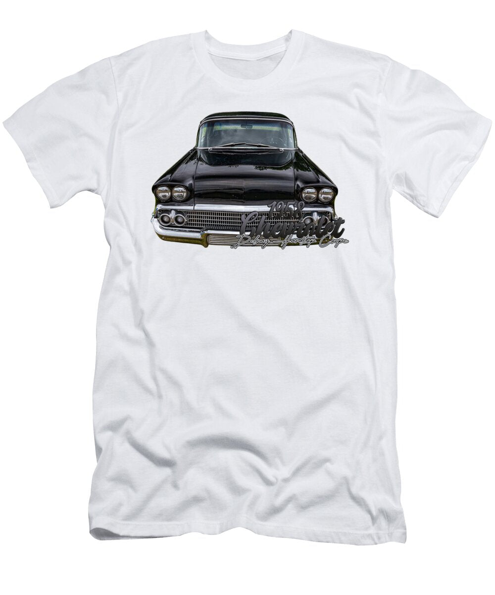 1 1958 Chevrolet Delray Hardtop Coupe Gestalt Imagery T-Shirt