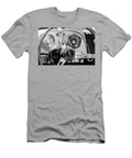 1 1958 Fiat 1200 Tv Sportsman Roadster Steering Wheel Jill Reger T-Shirt