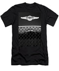 1 1959 Aston Martin Jaguar C Type Roadster Hood Emblem Jill Reger T-Shirt