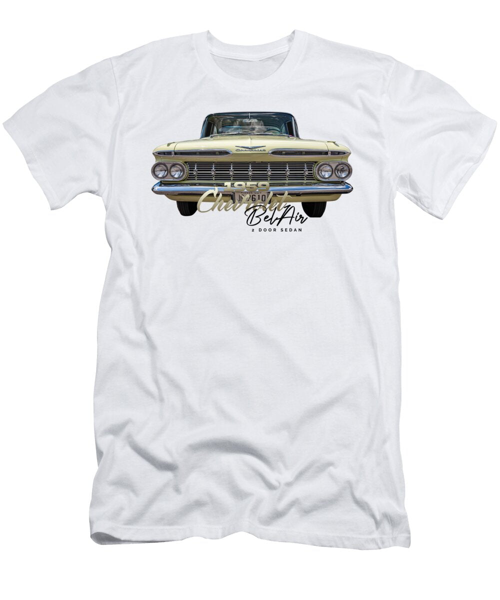 1 1959 Chevrolet Belair 2 Door Sedan Gestalt Imagery T-Shirt