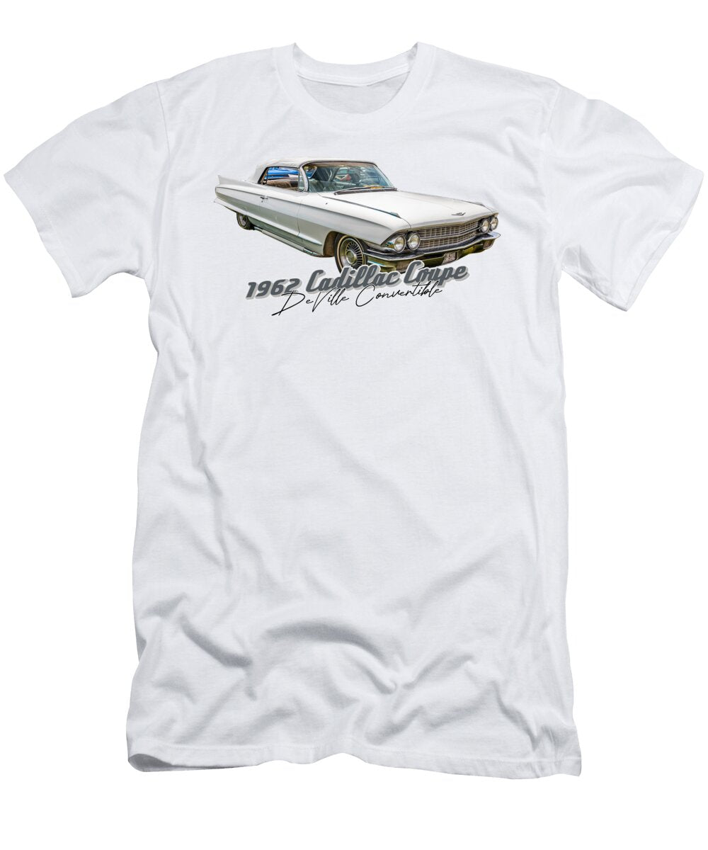 1 1962 Cadillac Coupe Deville Convertible Gestalt Imagery T-Shirt