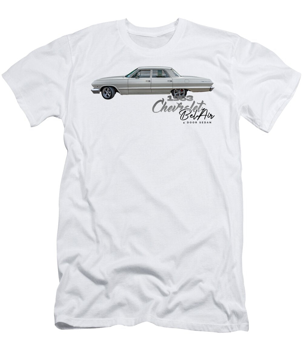 1 1963 Chevrolet Belair 4 Door Sedan Gestalt Imagery T-Shirt