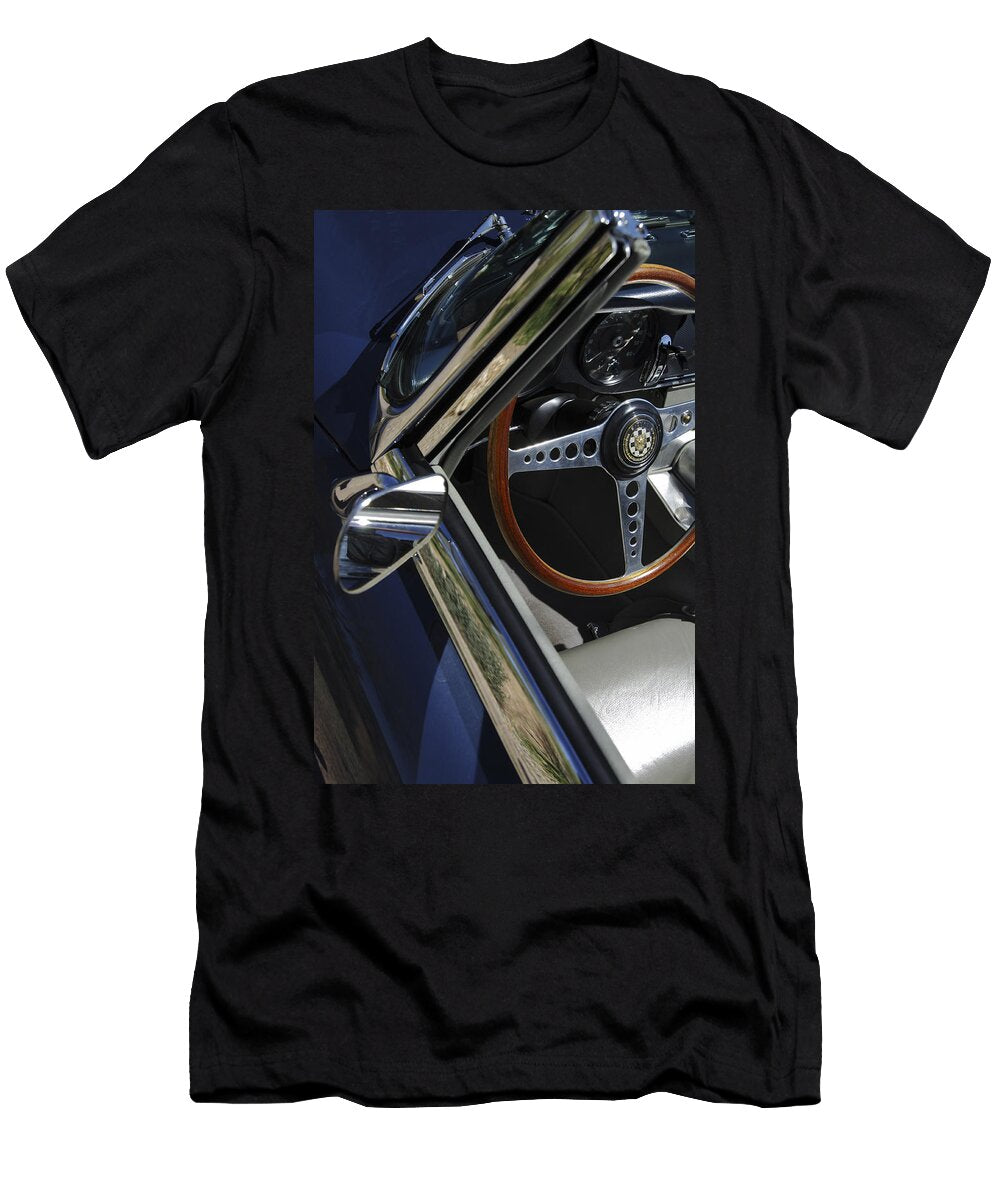 1 1963 Jaguar Xke Roadster Steering Wheel Jill Reger T-Shirt