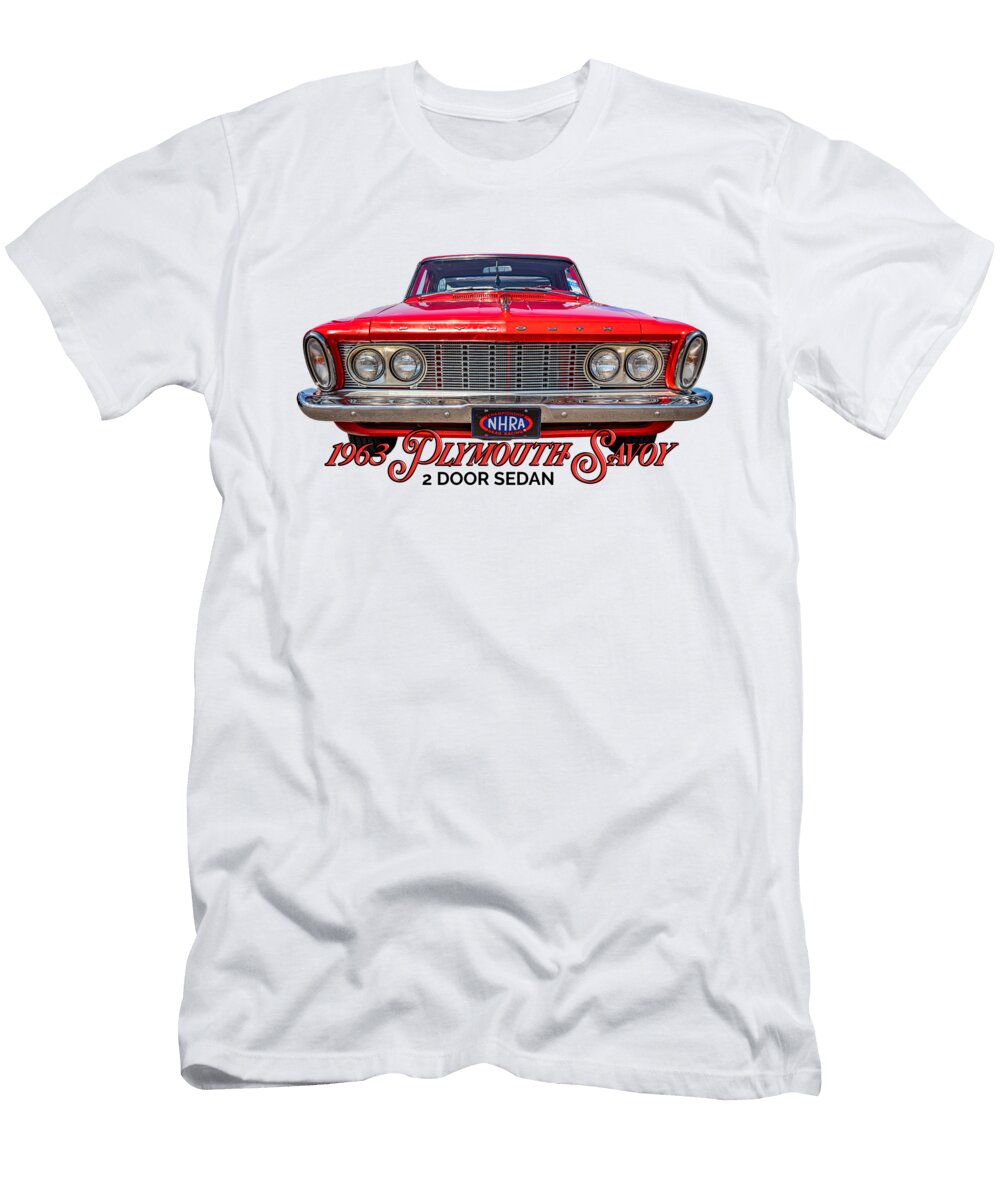 1 1963 Plymouth Savoy 2 Door Sedan Gestalt Imagery T-Shirt
