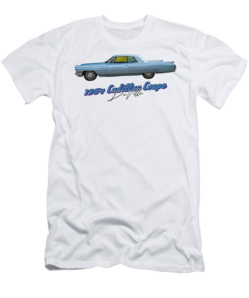 1 1964 Cadillac Coupe Deville Gestalt Imagery T-Shirt