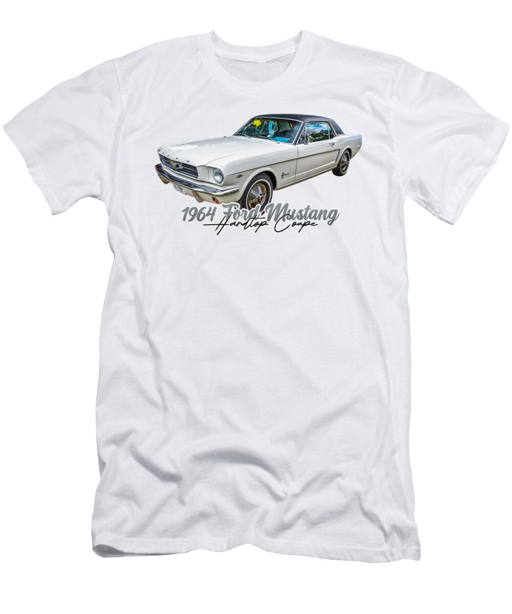 1 1964 Ford Mustang Hardtop Coupe Gestalt Imagery T-Shirt