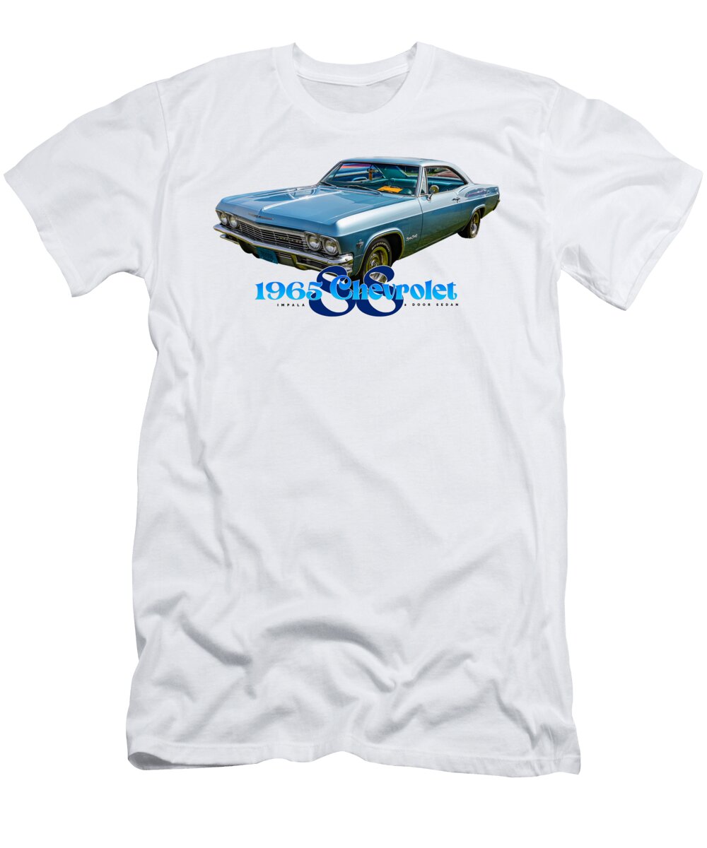 1 1965 Chevrolet Impala Ss 2 Door Sedan Gestalt Imagery T-Shirt