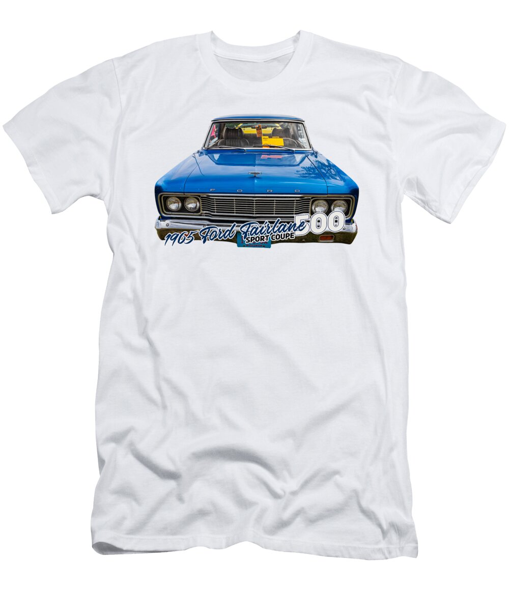 1 1965 Ford Fairlane 500 Sport Coupe Gestalt Imagery T-Shirt