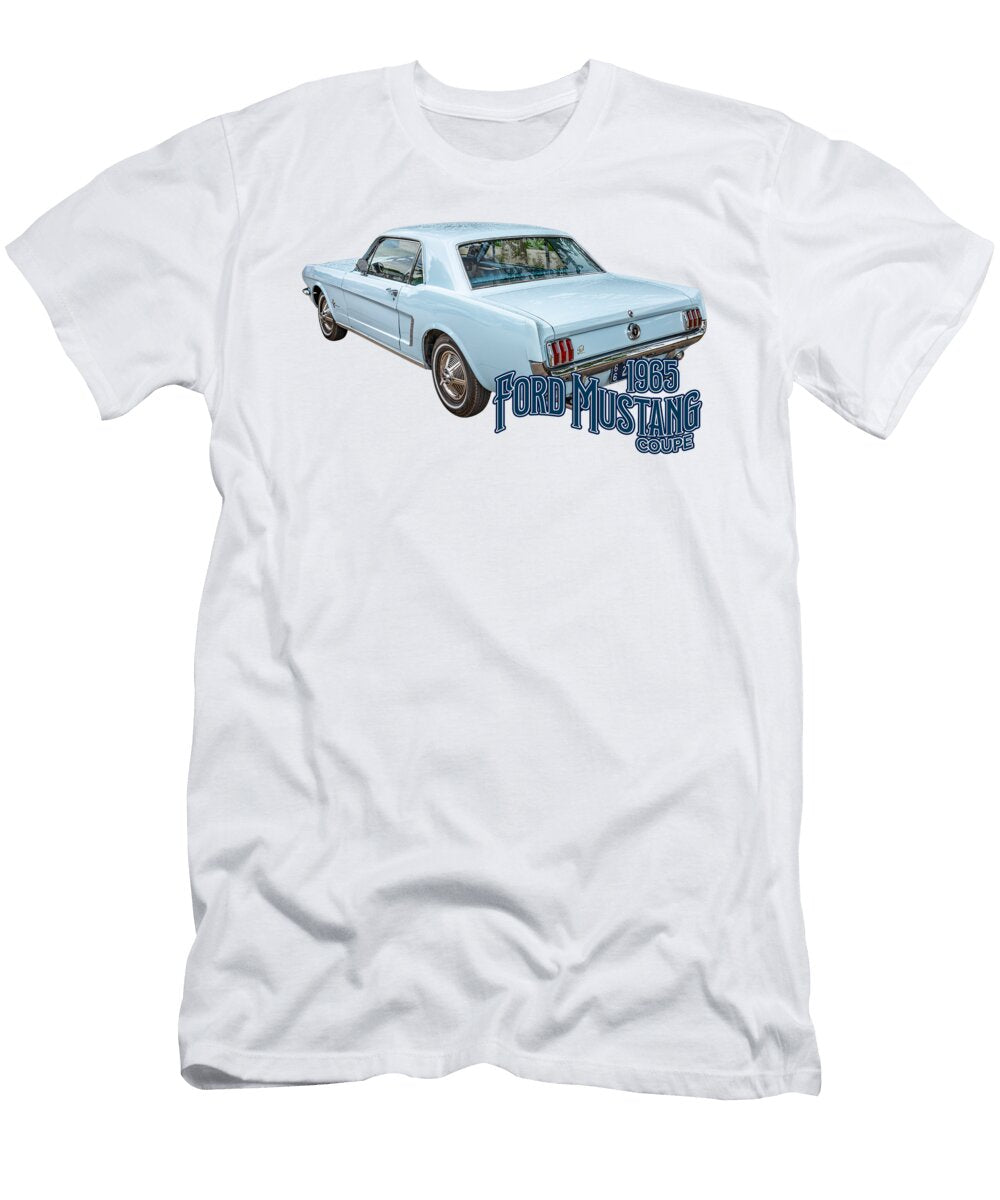 1 1965 Ford Mustang Coupe Gestalt Imagery T-Shirt