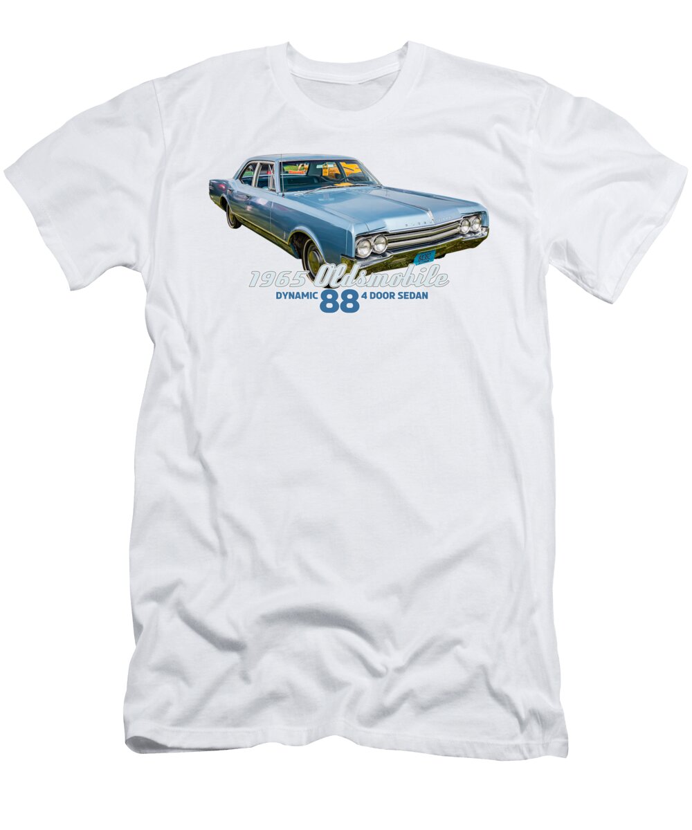 1 1965 Oldsmobile Dynamic 88 4 Door Sedan Gestalt Imagery T-Shirt